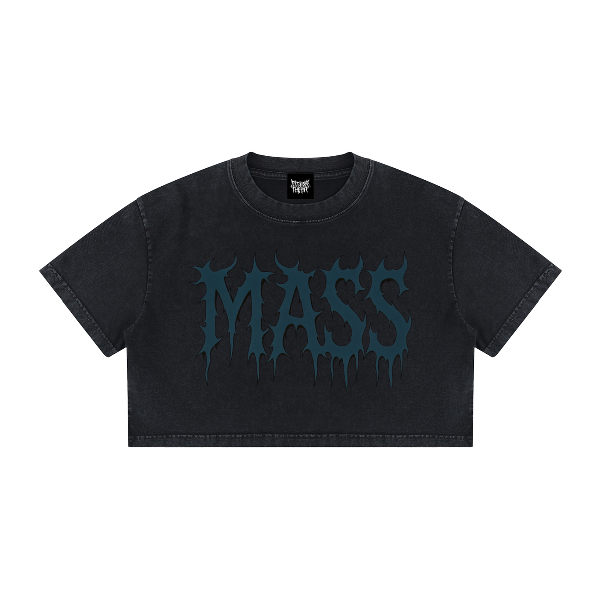 MASS  Mineral Wash Cotton Crop T-Shirt
