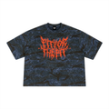 Swamp Monster Boxy Camo Print T-Shirt