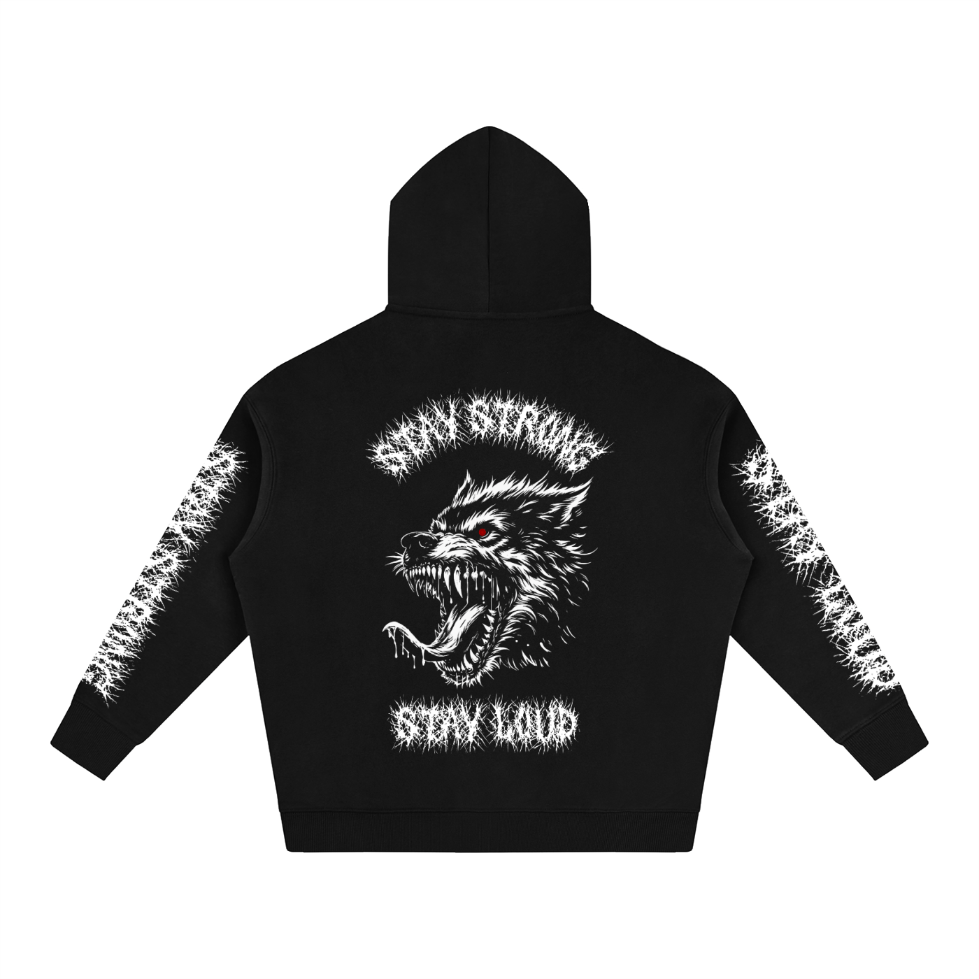 Big Dog Oversize Fleeced Hoodie