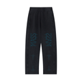 MASS Unisex Mineral Wash Straight Sweatpants