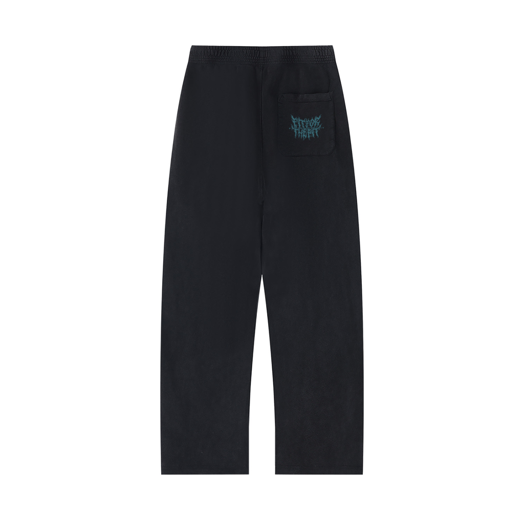 MASS Unisex Mineral Wash Straight Sweatpants