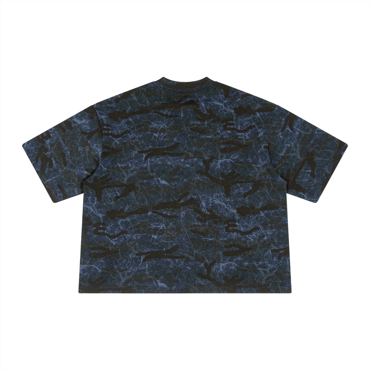 Swamp Monster Boxy Camo Print T-Shirt