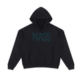 MASS Unisex Mineral Wash Distressed Hoodie